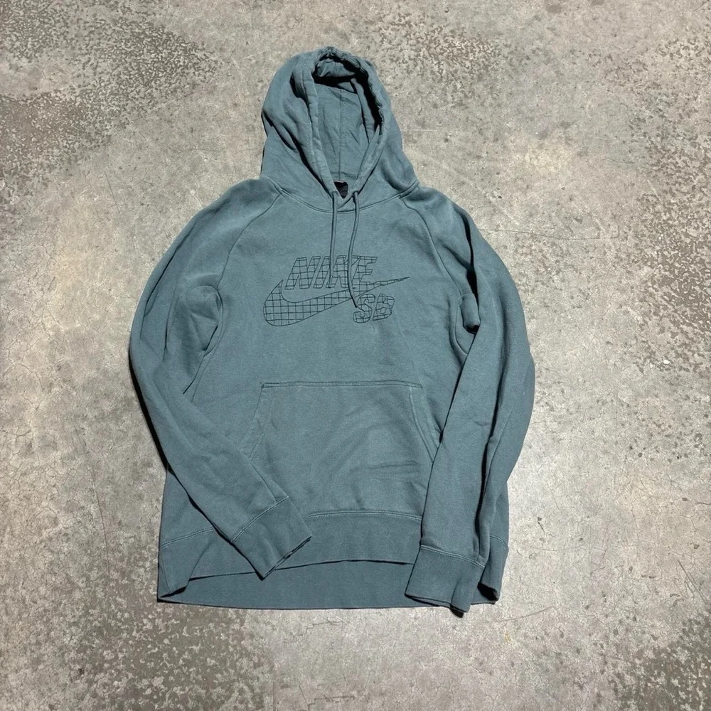Nike Sb Icon Grid Fill Pullover Hoodie Mens Size Medium